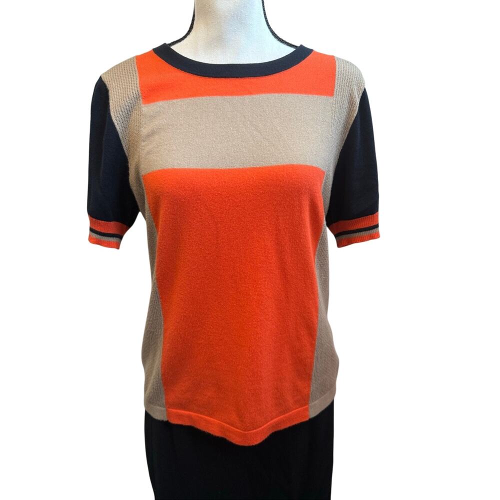 Carlisle Sweater Tan Orange